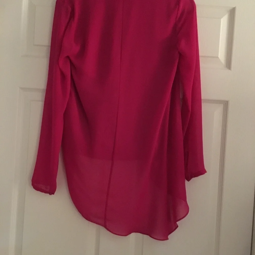 Marciano  pink asymmetrical top new no tags